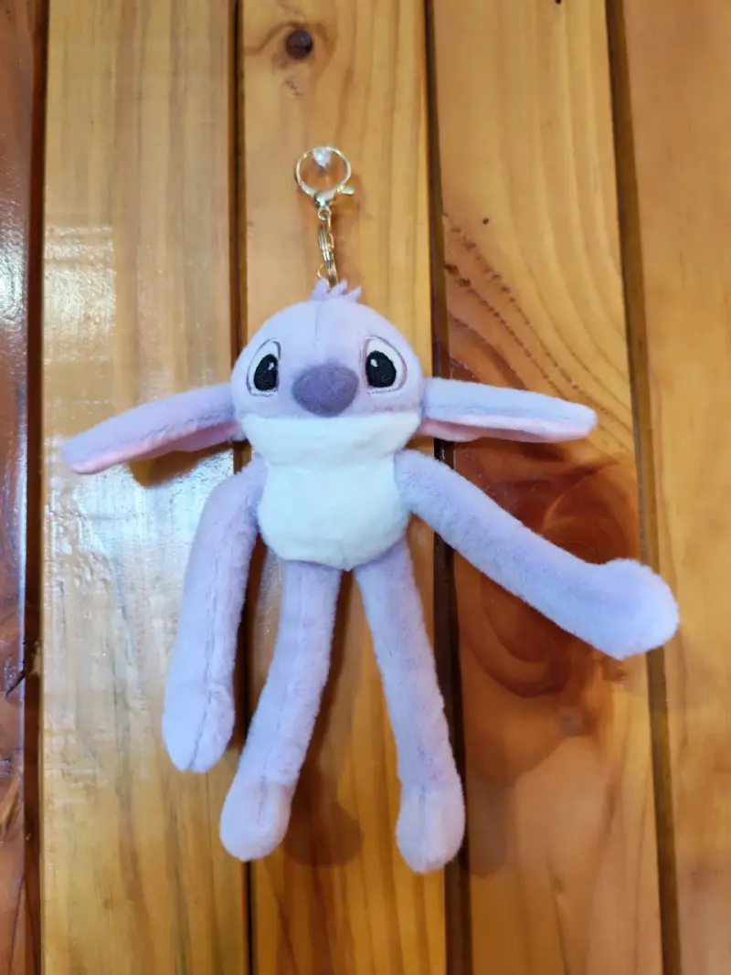 Llavero peluche morado - 1
