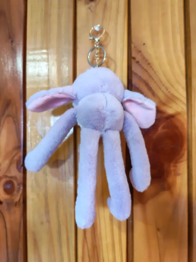 Llavero peluche morado - 2