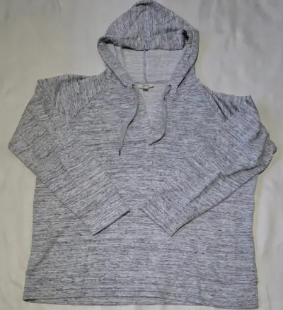 Polerón con capucha gris - miniatura 1