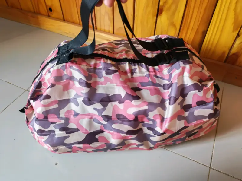 Bolso de camuflaje rosa - 3