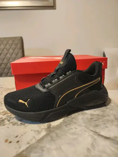 Zapatillas deportivas negras Puma - miniatura 1