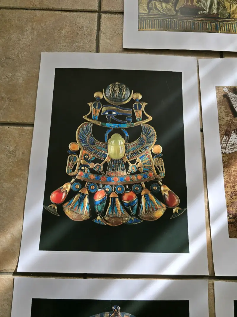 Láminas de Arte Tutankamón -Edición Scala 55x43 cm - 6
