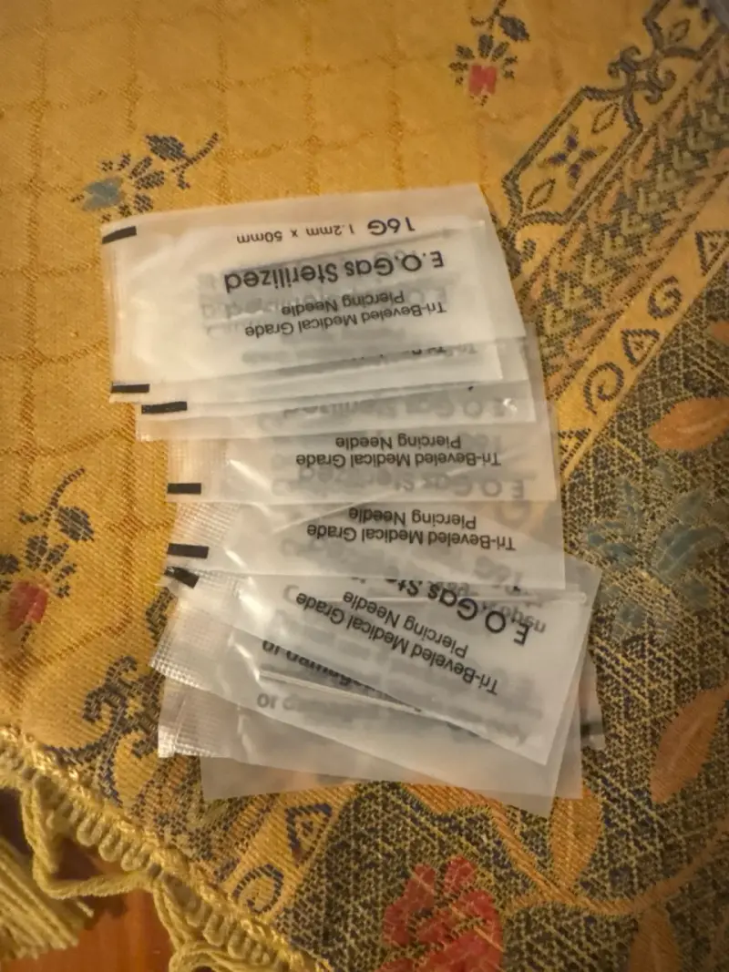 Agujas americanas estériles 16G 10unidades - 1