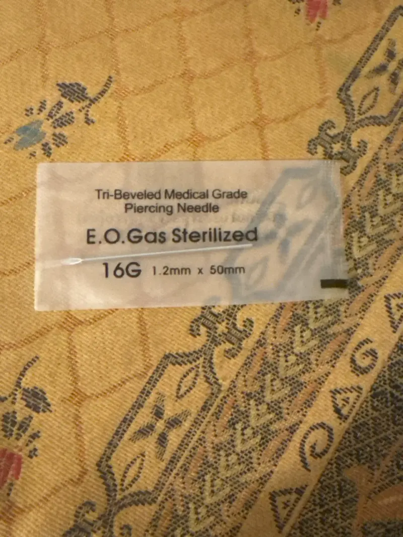 Agujas americanas estériles 16G 10unidades - 2