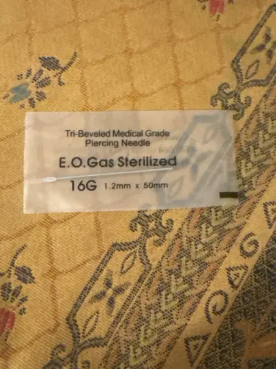 Agujas americanas estériles 16G 10unidades - miniatura 2