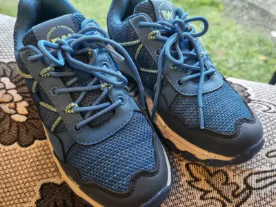 Zapatillas outdoor azul oscuro - miniatura 4