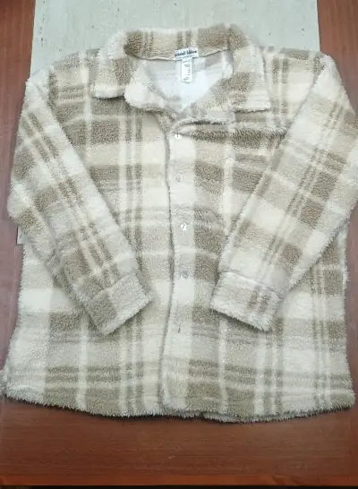 Camisa abrigada estilo corderito - miniatura 1