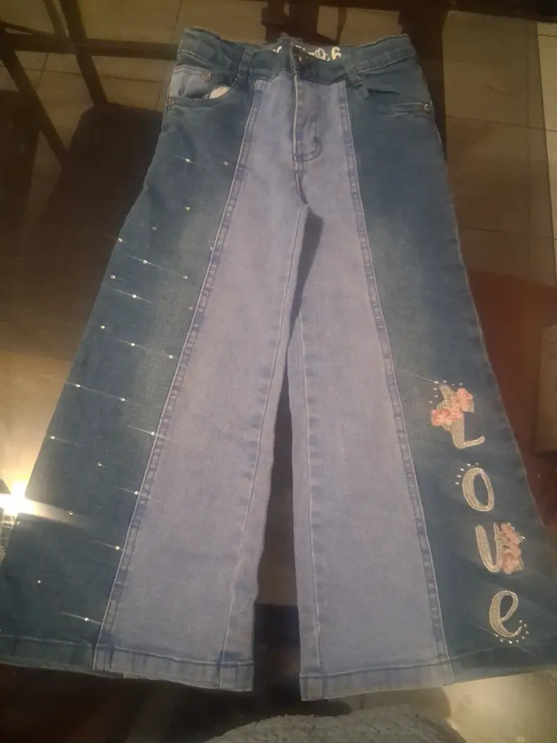 Jeans palazzo limonada 6