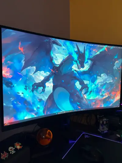 Monitor Gigabyte G32QC A 32” QHD Curvo 165Hz - miniatura 1