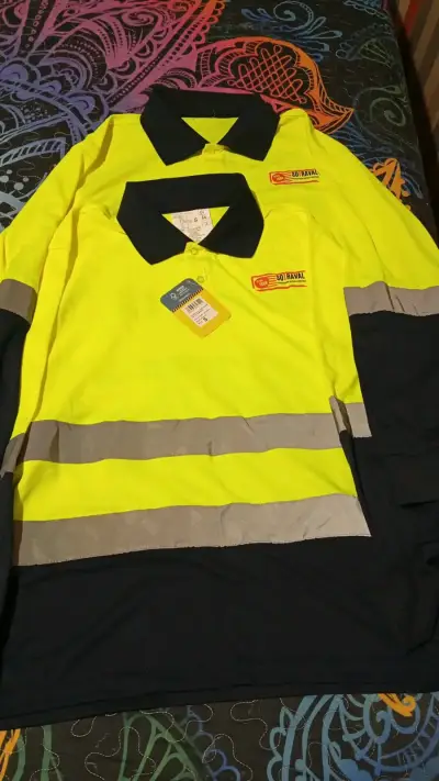 Polera reflectante amarilla - miniatura 1