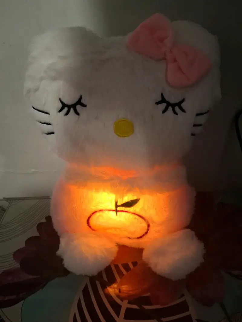 Peluche luminoso hello kitty