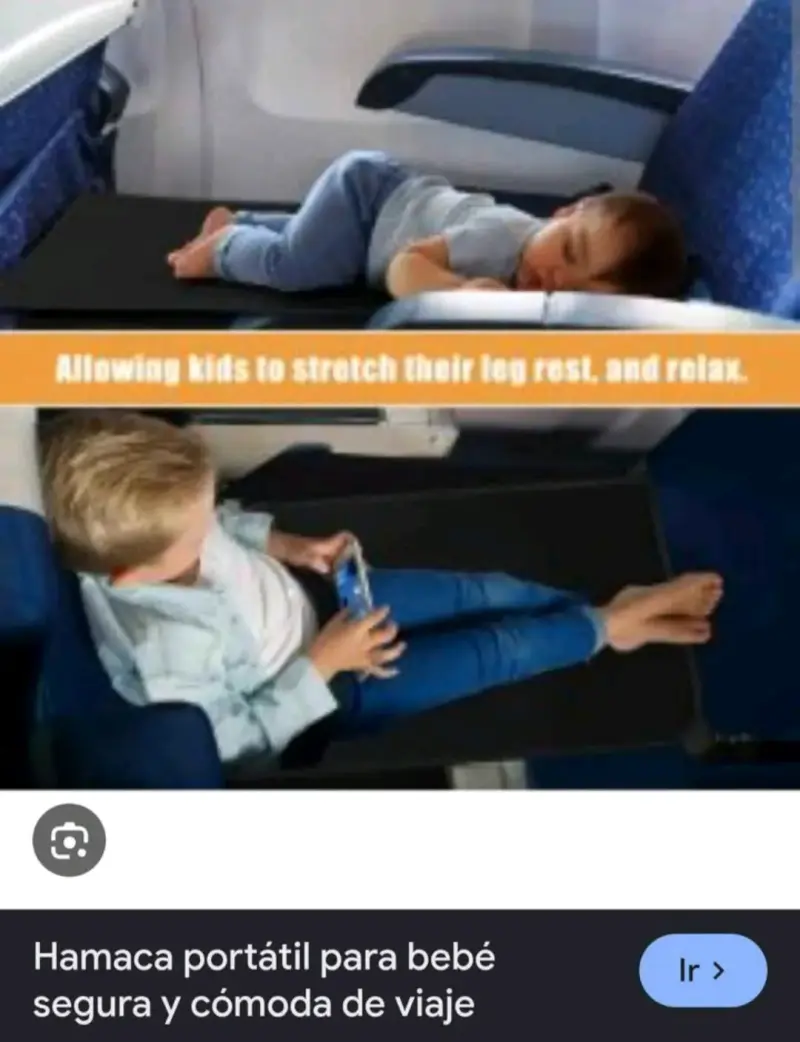 Hamaca portátil para bebé - 2