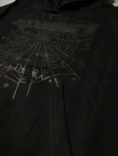 Hoodie Sp5der negro - miniatura 3