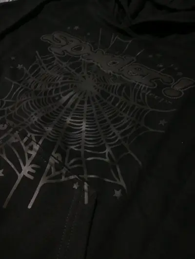 Hoodie Sp5der negro - miniatura 5