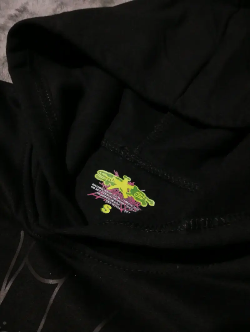 Hoodie Sp5der negro - 6