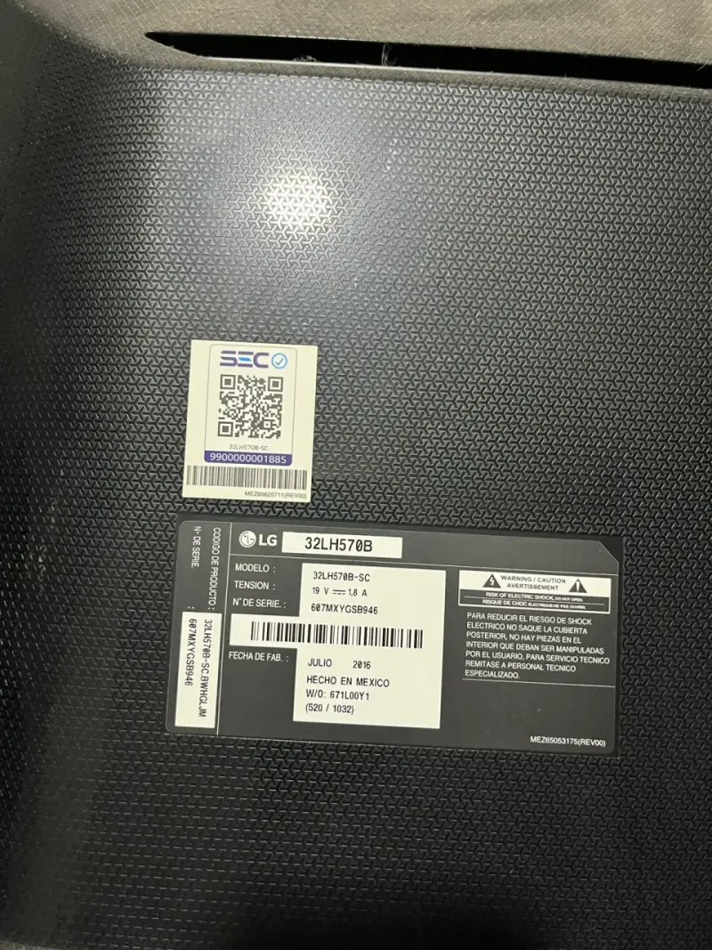 Televisor LG pantalla plana - 4
