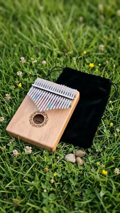 Kalimba de madera 21 teclas - miniatura 2