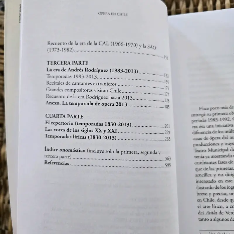 Libro "Ópera en Chile" (1827-2013) - Orlando Álvar - 6