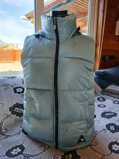 Chaqueta acolchado azul - miniatura 1