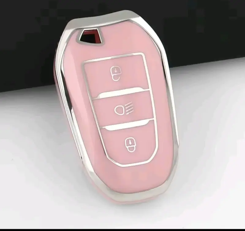 Llavero de auto dorado - 4