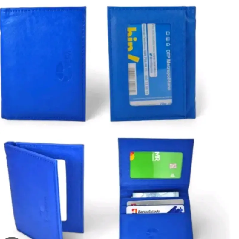 Billetera azul hombre tengo de todos los colores