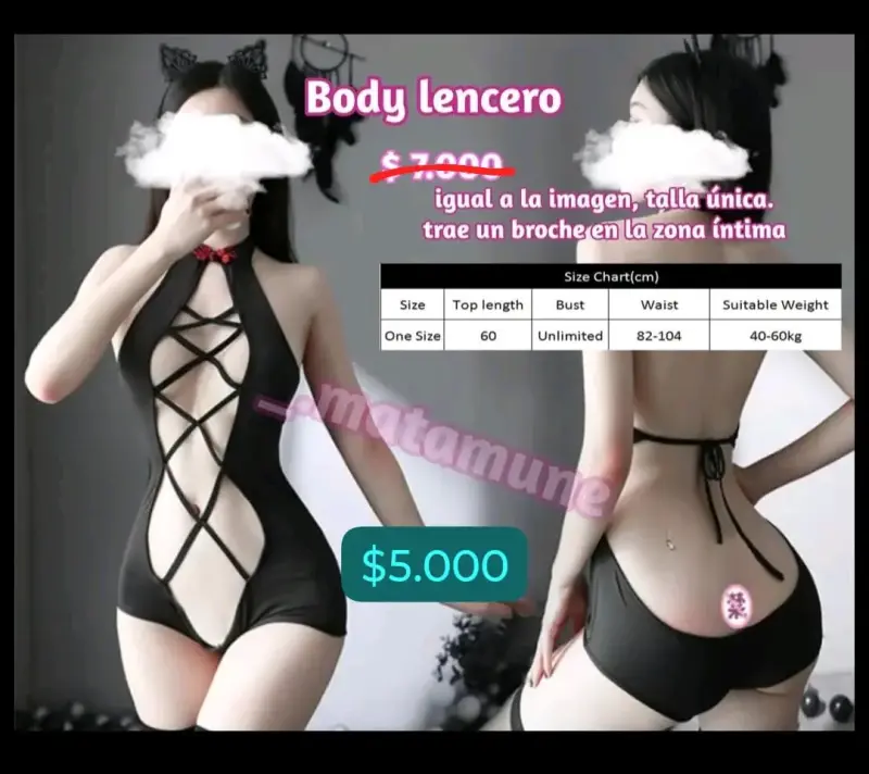 Body lencero negro - 3