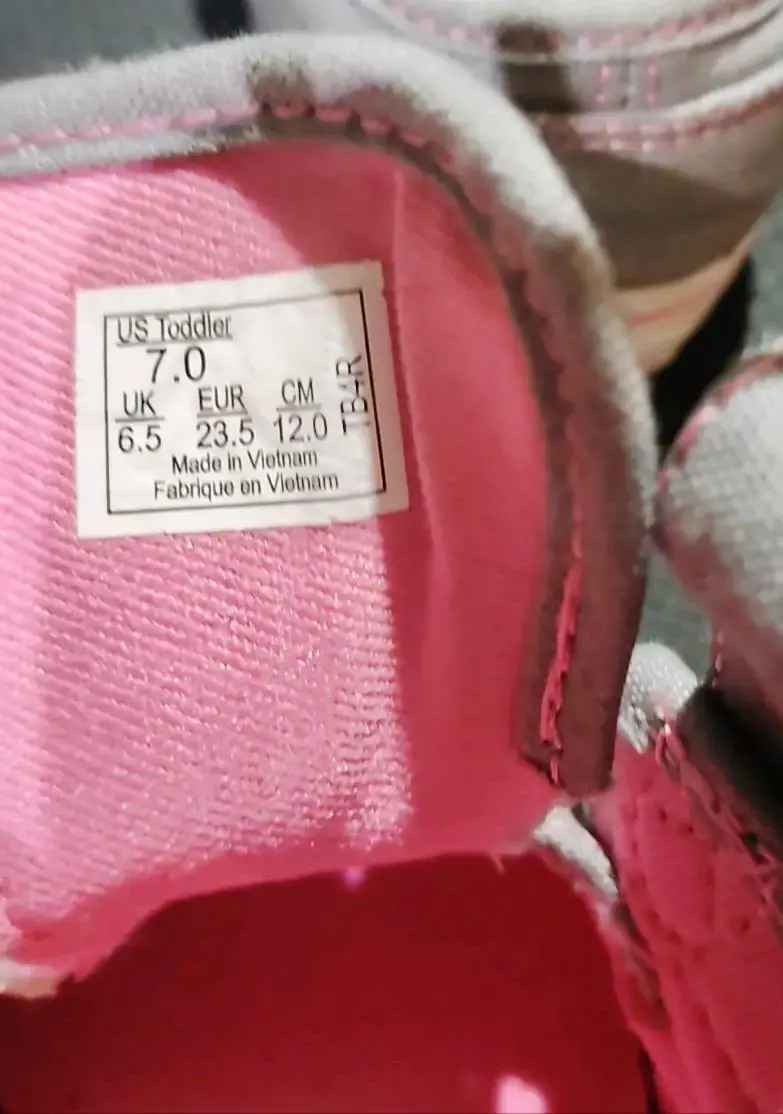 Zapatillas gris y rosado Vans - 1