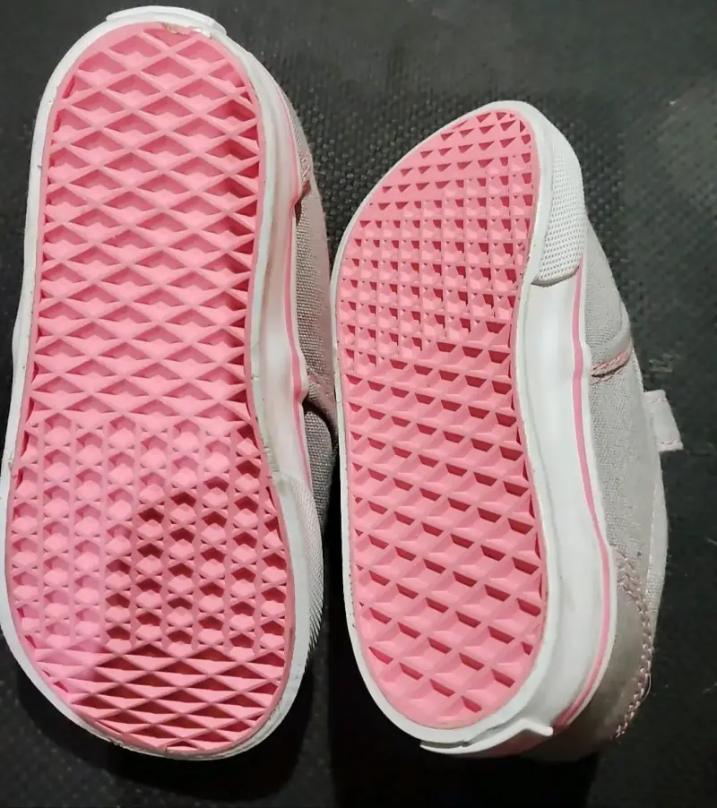 Zapatillas gris y rosado Vans - 2