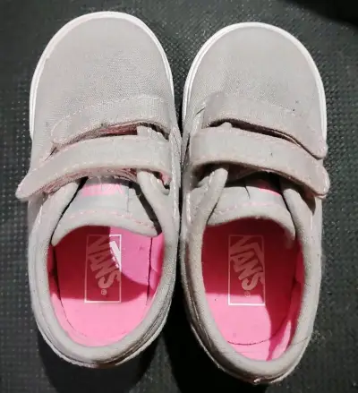 Zapatillas gris y rosado Vans - miniatura 3