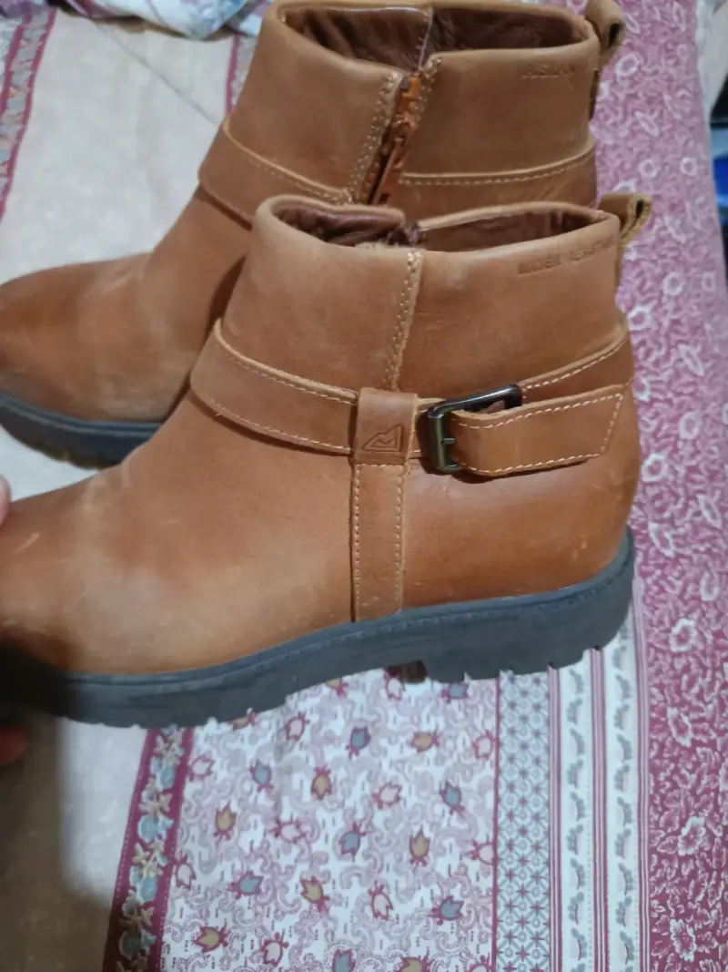 Botas de cuero marrón - 3