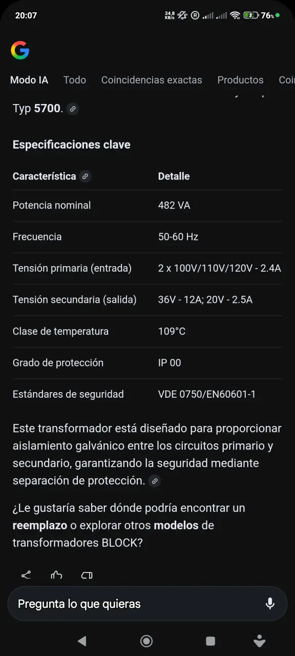 Transformador eléctrico usado - 6