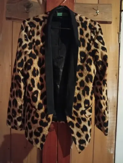 Blazer estampado animal print - miniatura 1