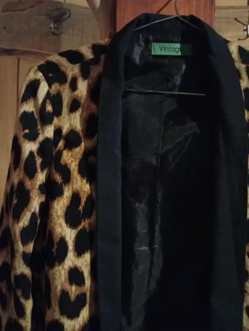 Blazer estampado animal print - 3