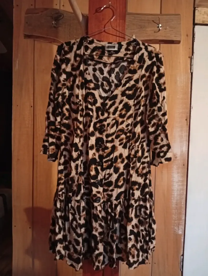 Vestido animal print - 1