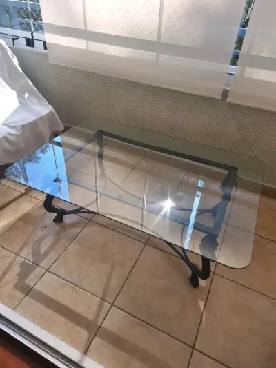 Mesa de centro de cristal - miniatura 4