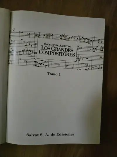 Libro Los Grandes Compositores - Vol. 1 (Salvat) - miniatura 6