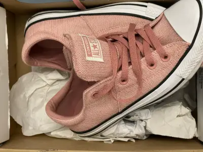 Zapatillas rosadas Converse All Star - miniatura 1