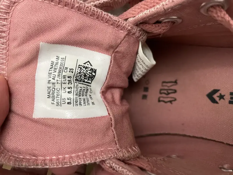 Zapatillas rosadas Converse All Star - 3