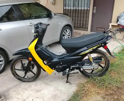 Motorrad Express 100 amarilla - miniatura 1