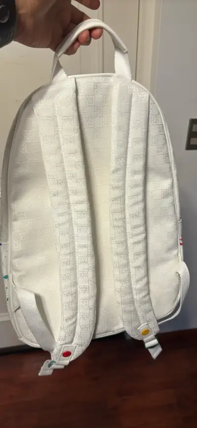 Mochila Jordan  blanca con salpicaduras - miniatura 5