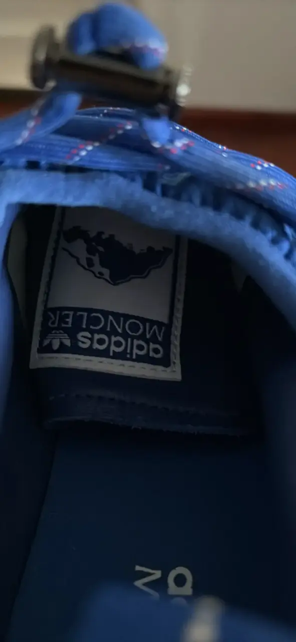 Zapatillas adidad moncler azules - 5