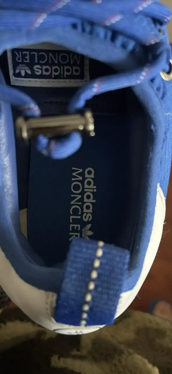 Zapatillas adidad moncler azules - 6