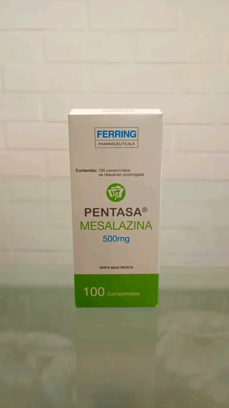 Pentasa Mesalazina 500mg 100 comprimidos - 1