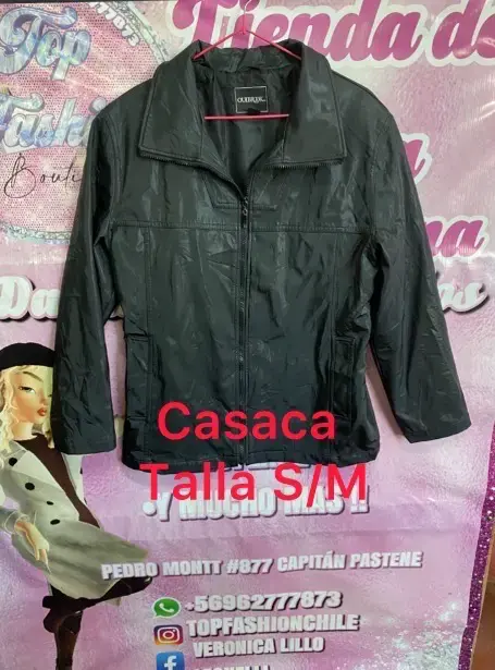 Trench negro talla S - 3
