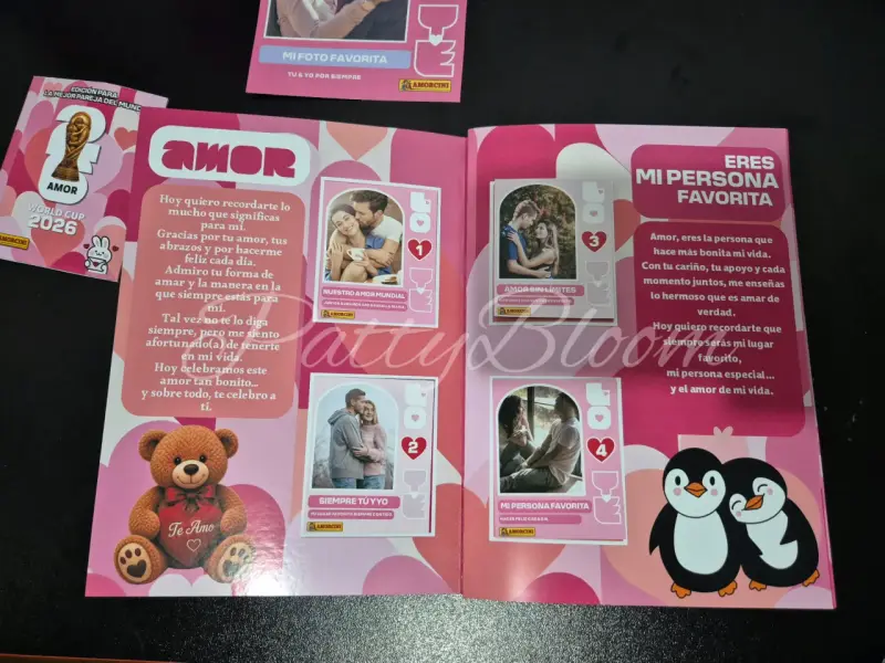 Kit imprimible album de parejas - 2