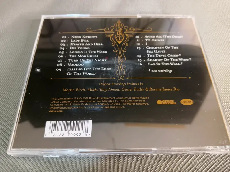 CD Black Sabbath The Dio Years - 2