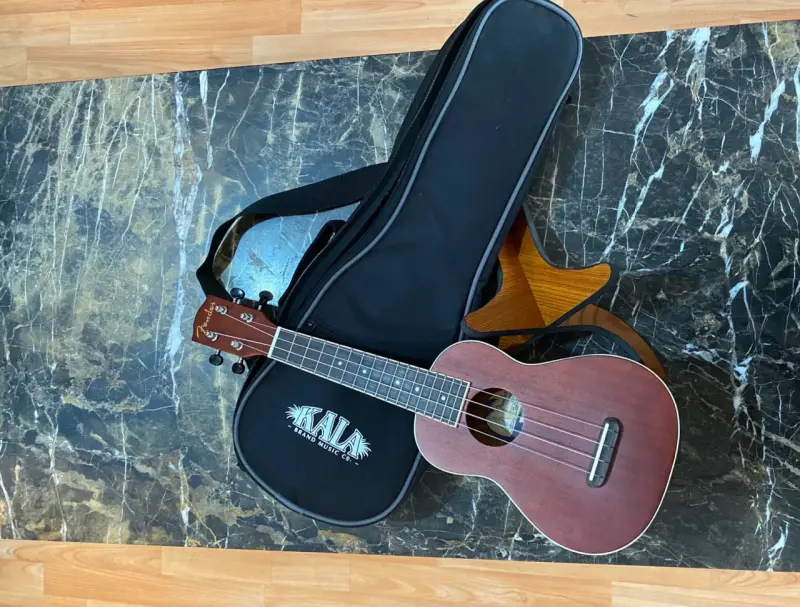 Ukulele Fender con funda - 3
