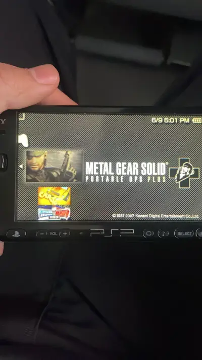 Consola portátil PSP negra - miniatura 6