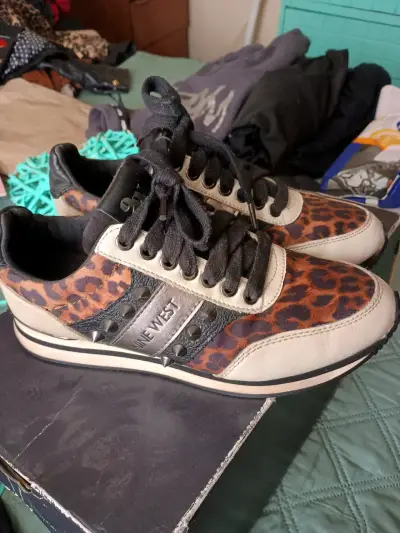 Zapatillas Nine West animal print - miniatura 1