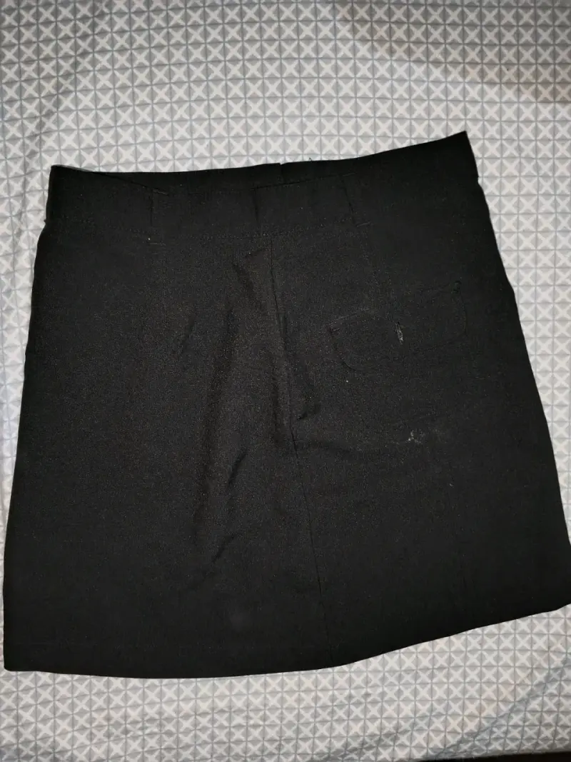 Mini falda negra - 3